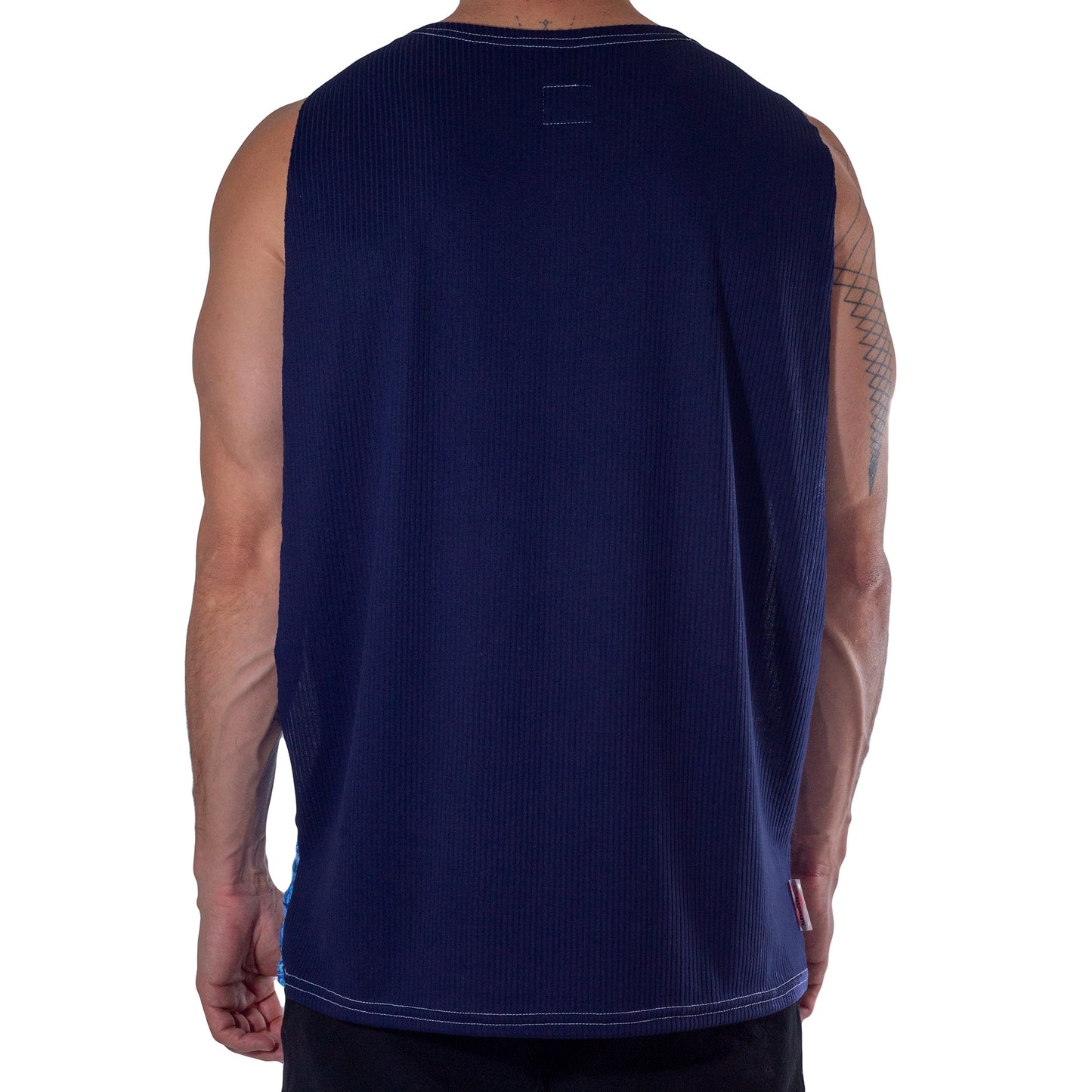 LS0003 LongSleeve Navy Sport T-Shirt Cuzama Print skinit