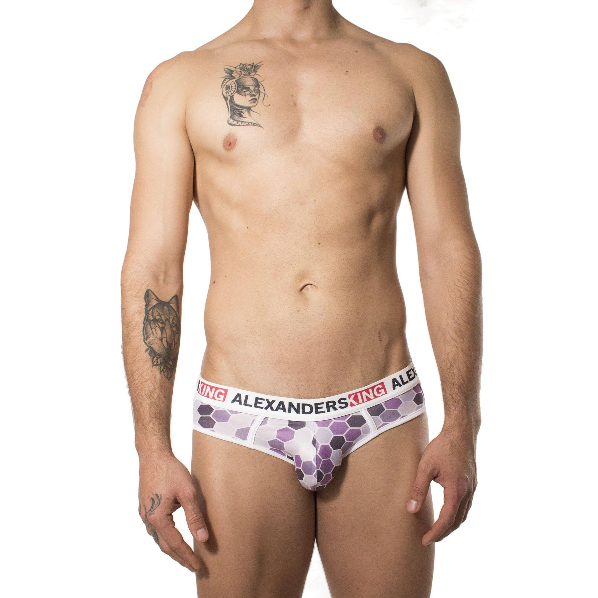 TP0207 - Brief Hex Skinit - AlexandersKing Underwear