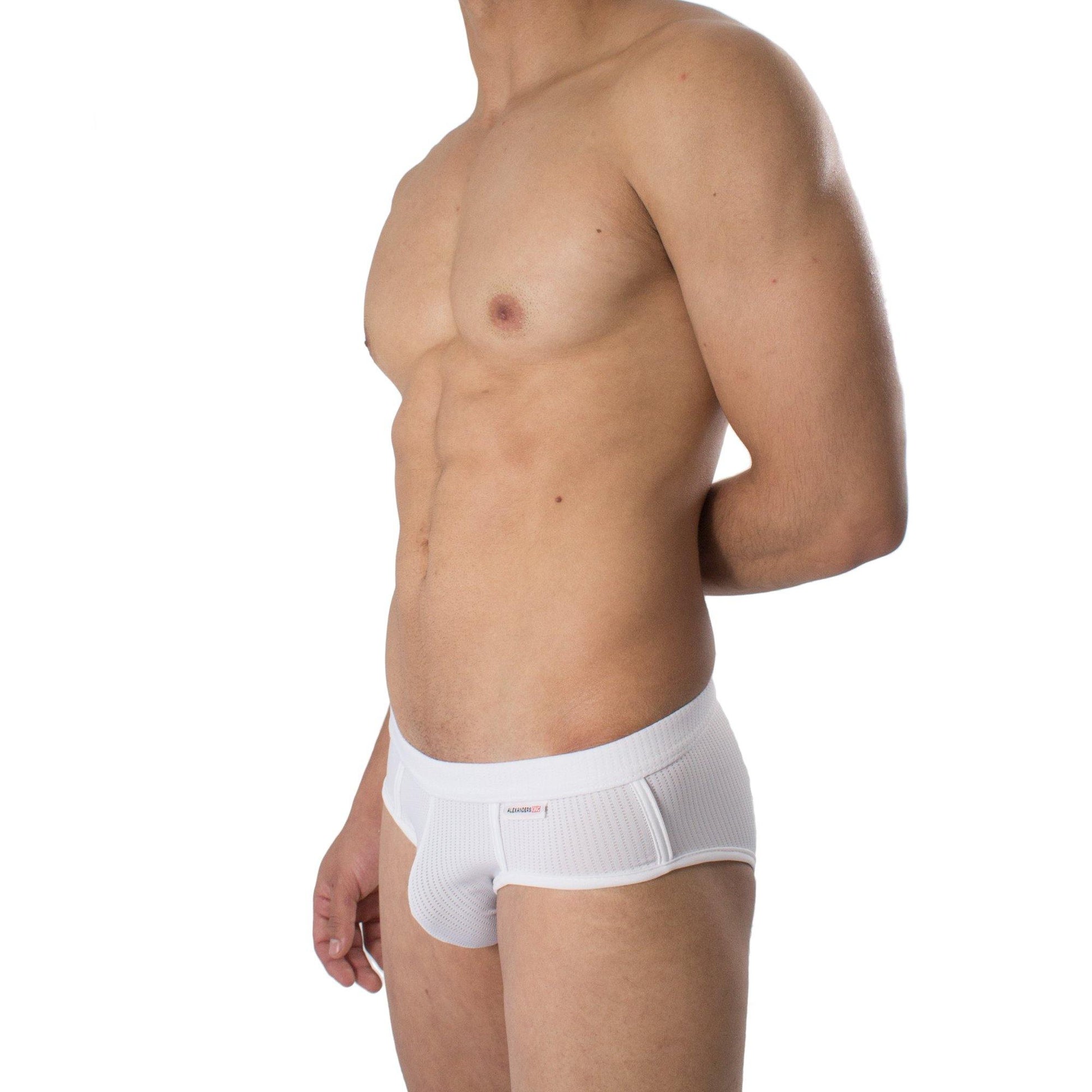 PB0001 - Brief Chroma Blanco Unwet - AlexandersKing Underwear