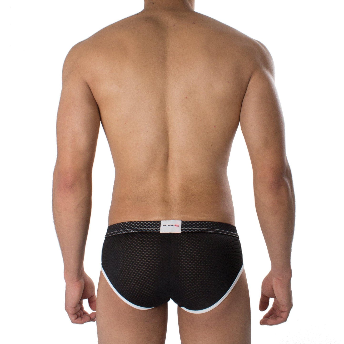 PB0002 - Brief Chroma Negro Unwet - AlexandersKing Underwear