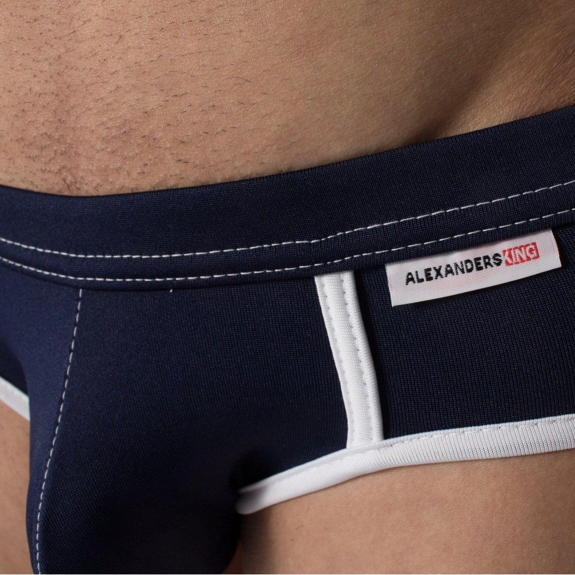 PB0003 - Brief Chroma Azul Marino Skinit - AlexandersKing Underwear