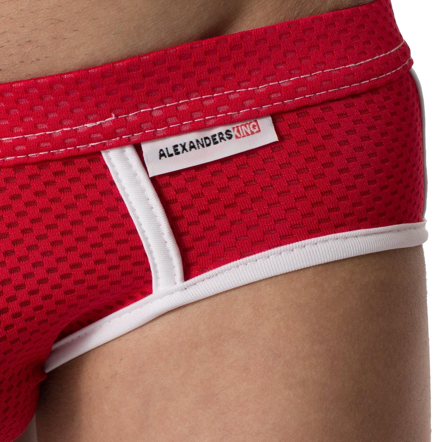 PB0005 - Brief Chroma Rojo Unwet - AlexandersKing Underwear