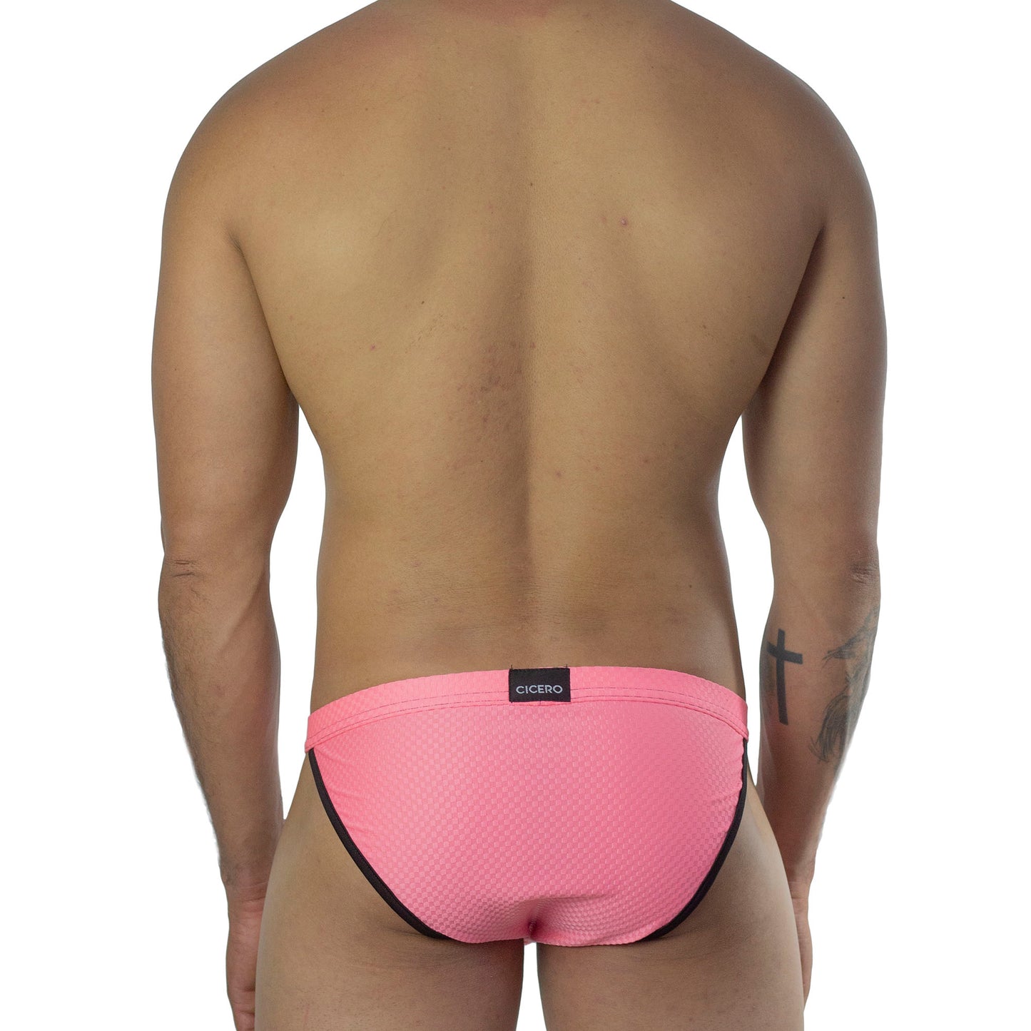 SB0010 Neon Pink Bikini Brief