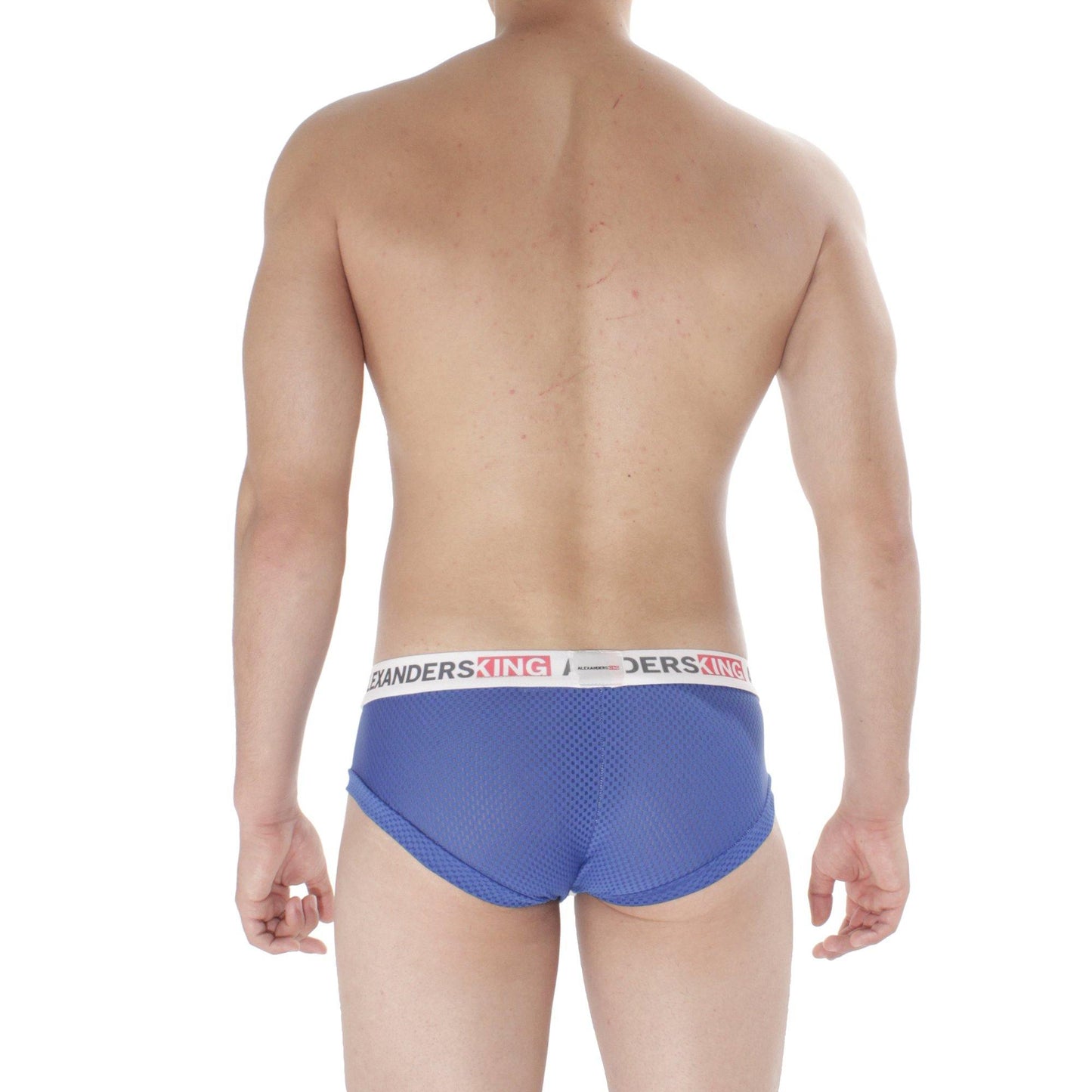 BT0004 - BÌ?xer Trunk Azul rey UnWet - AlexandersKing Underwear