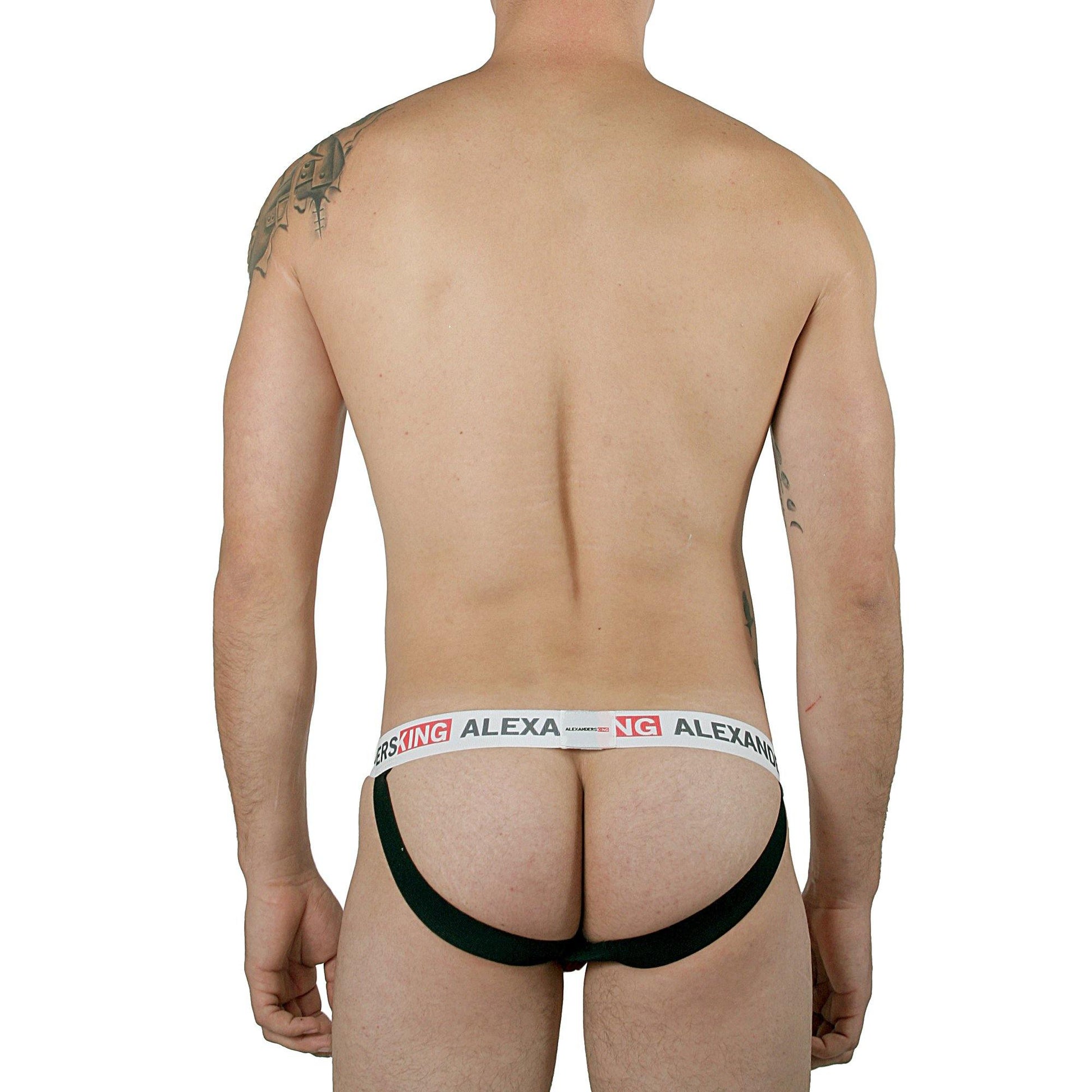 CP0010 - Suspensorio Clásico Neon Salmon Unwet - AlexandersKing Underwear